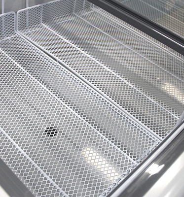 Congelador horizontal comercial da grande capacidade de armário de exposição do congelador quemantém e que congela 9