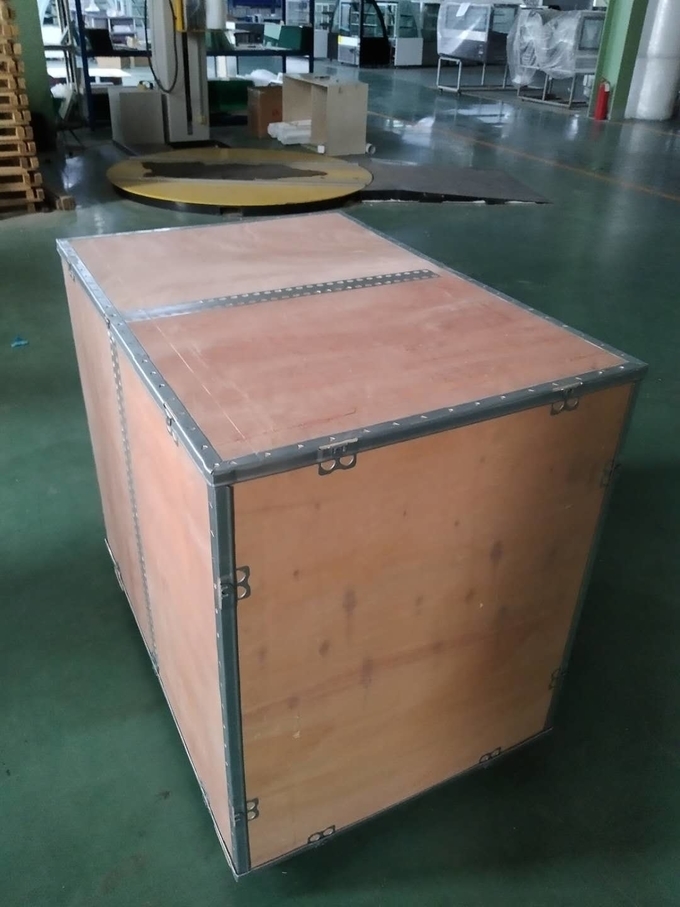 Nenhuma porta pode emendar o armário prático super 12 da tela do vento da exposição da preservação das frutas e legumes do supermercado