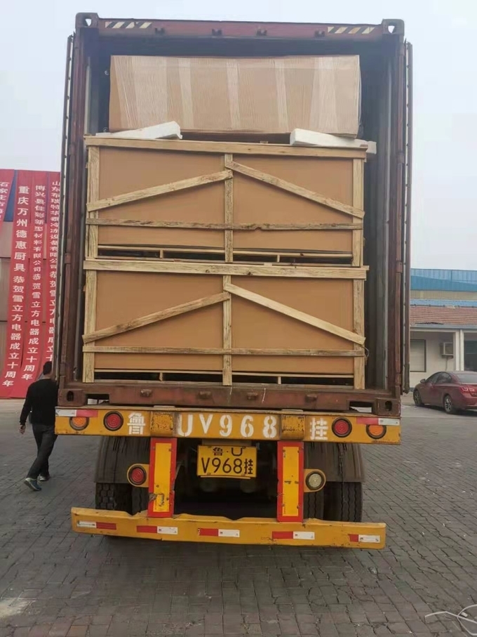 Congelador de aço inoxidável 12 da japona da porta de vidro comercial da grande capacidade de porta dobro
