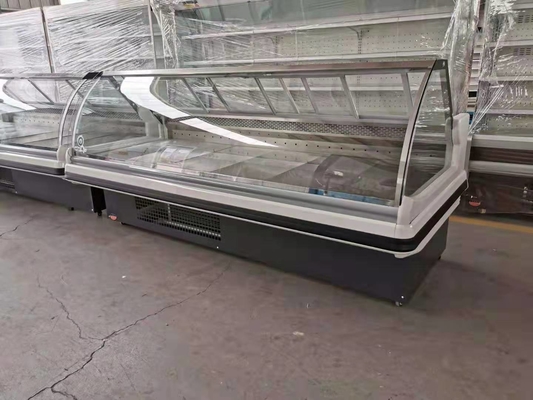Refrigerated Display Cabinet for Mutton Pork Beef Storage Cold Fresh Meat Preservation