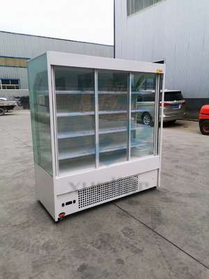 Commercial Air Curtain Cabinet Fan Cooling Vegetable And Fruit