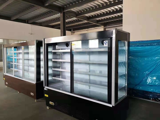 Cold Drink Commercial Glass Door Freezer